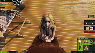 Blow Job Blondy Slut