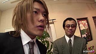 uncensored gangbang creampies for japanese girl in lingerie and nylons 😍