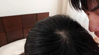 a beautiful married lady is seduced by a young 18+ man gets carried away and climaxes with a rubberless cock in a flirtatious sex