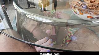 bubbly milf sucks girthy dick to boost confidence with girls - momhoe