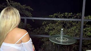 Big Cock Ghost Fucks Colombian Blonde With Big Tits And Big Ass Outdoors Cum In Mouth Karen Sleent!