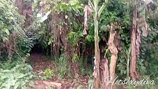 two college students fucking like never before inside bush during school hours