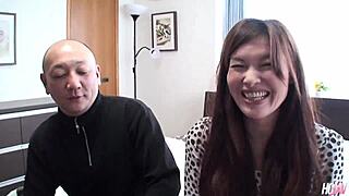 Japanese MILF Hitomi Kanou Sucks Hard Cock in Uncensored Blowjob