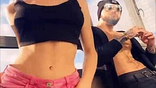 Hot Pornstar Sasha Rose Dances A Sexy Striptease