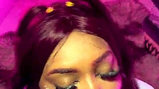 Big Ass Woman Receives Big Gift In Wet Area