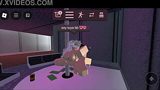 Intense Rough Passion with Dirty Bitch in Roblox