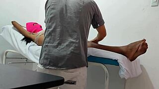 The Doctor Gives Special Attention And Sensual Massage To His Female Patient