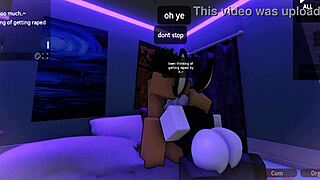 fucking my femboy in bunny outfit