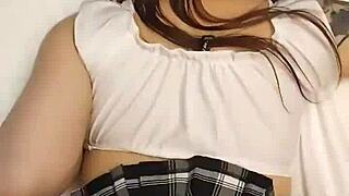 destiny gets fucked in mini skirt