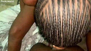 Mature milf sucks monster cock intensely