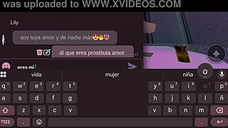 Intense Rough Passion with Dirty Bitch in Roblox