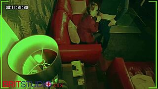 the young voyeur student spied on the beautiful teacher getting fucked in the classroom