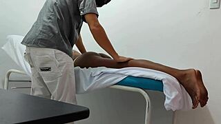 The Doctor Gives Special Attention And Sensual Massage To His Female Patient