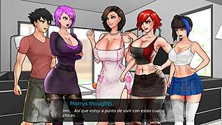 i'm confined with athletic goddesses flaunting big tits and asses