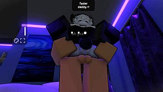 fucking my femboy in bunny outfit