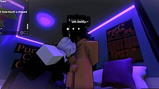 fucking my femboy in bunny outfit