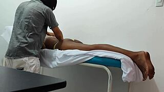 The Doctor Gives Special Attention And Sensual Massage To His Female Patient