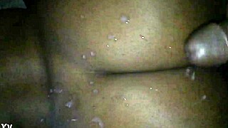 Can You Handle Another Huge Cumshot On Her Ass And Hair?