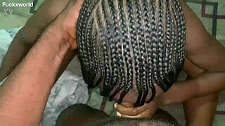 Mature milf sucks monster cock intensely