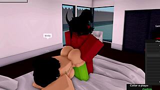 Demon fucks roblox hoe as girlfriend is watching