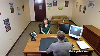 this soccer lady knows what she has to do at the office