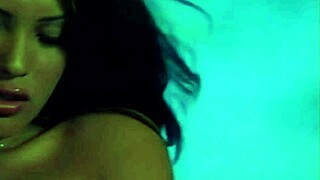 a night encounter with lonely beautiful nymph in mysterious garden