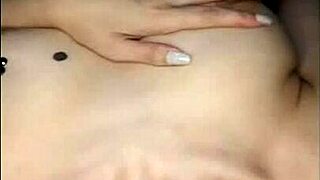 Showing off hot ass with little toy