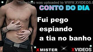 conto erotico fui pego espiando a tia no banho