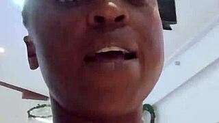 that nigerian bitch visits the west hills mall and ends up masturbating in the bathroom, what a surprise