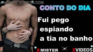conto erotico fui pego espiando a tia no banho