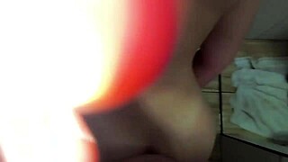 Neighbor Entered The Bathroom And Started Filming I Got Horny And Let Him Fuck Me