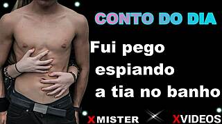 conto erotico fui pego espiando a tia no banho