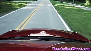 restrained teen fucked rough by horny stranger