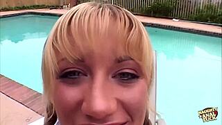 Tina Fine loves deep anal thrusts and swallowing hot cum!