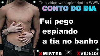 conto erotico fui pego espiando a tia no banho