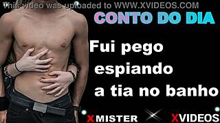conto erotico fui pego espiando a tia no banho