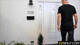 Horny Milf Feels Desperate Desire for Neighbor's Attention