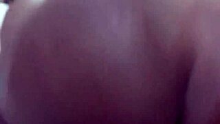 afroking fucks pretty teen until cum on tiny pussy