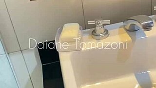 fucking in college bathroom with classmate