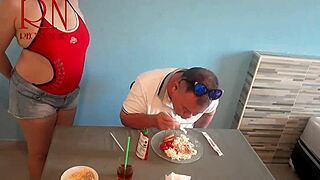 i watch the naked waitress as the guest eats from her navel chapter one