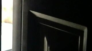 Cuckold husband watching from outside how i fuck his wife in rough doggy style till breeding her pussy