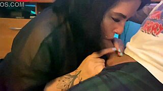 Casting session with lingerie, blowjob, and pussy licking 😏