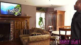 Hot Teen Stretched By Monster Black Cock