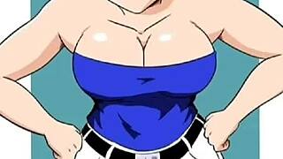 bulma looks incredibly hot in european solo scene