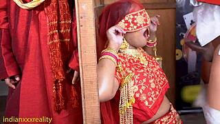 Indian babe teases with wet tight pussy