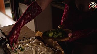 Where's that naked cooking pussy?