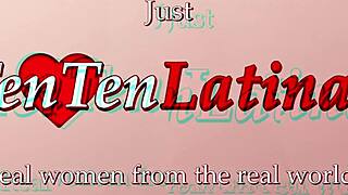 Palinha Alvez 18yo Latina Feels Passion in First Blowjob Fuck Facial Debut