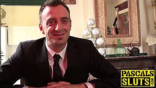 big boobs babe craves maledom's rough slave treatment 😈🔥