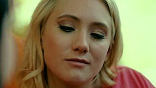 Cocksucking milf and teen get drilled hard in intense threesome action