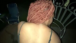 anal addict spreads for rough backyard jamaican cock pounding